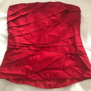 The Limited Red Cocktail Tube Top